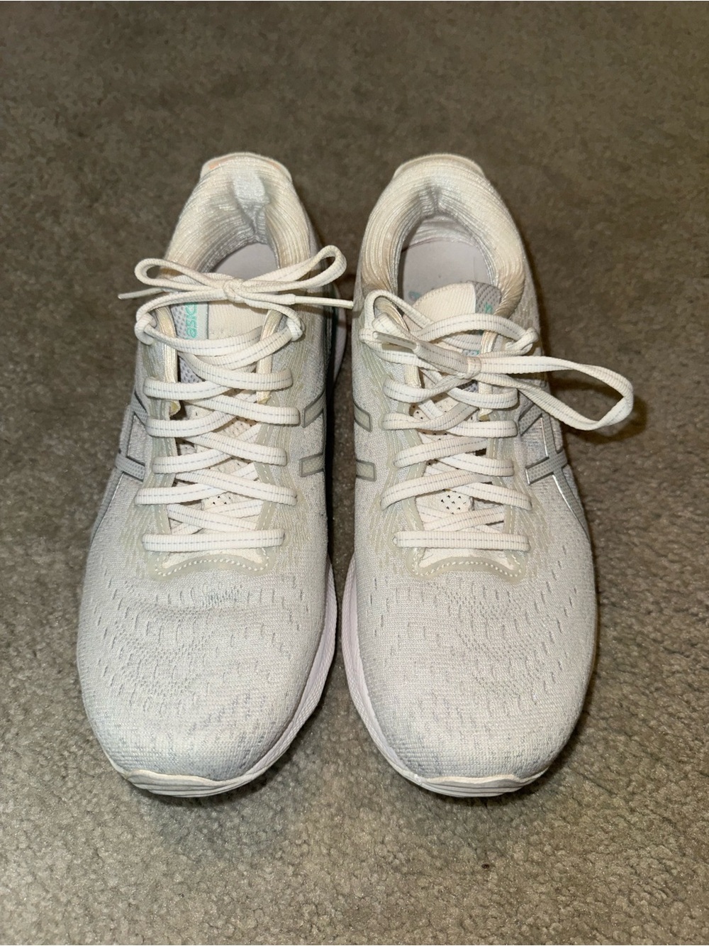 Asics Light Cream Knit Women's Running Sneakers